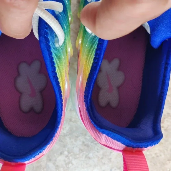 Nike Air Vapor Max Plus 'Cotton Candy Rainbow' FJ4550-606 Womens 7 *Barely Worn - Picture 11 of 12